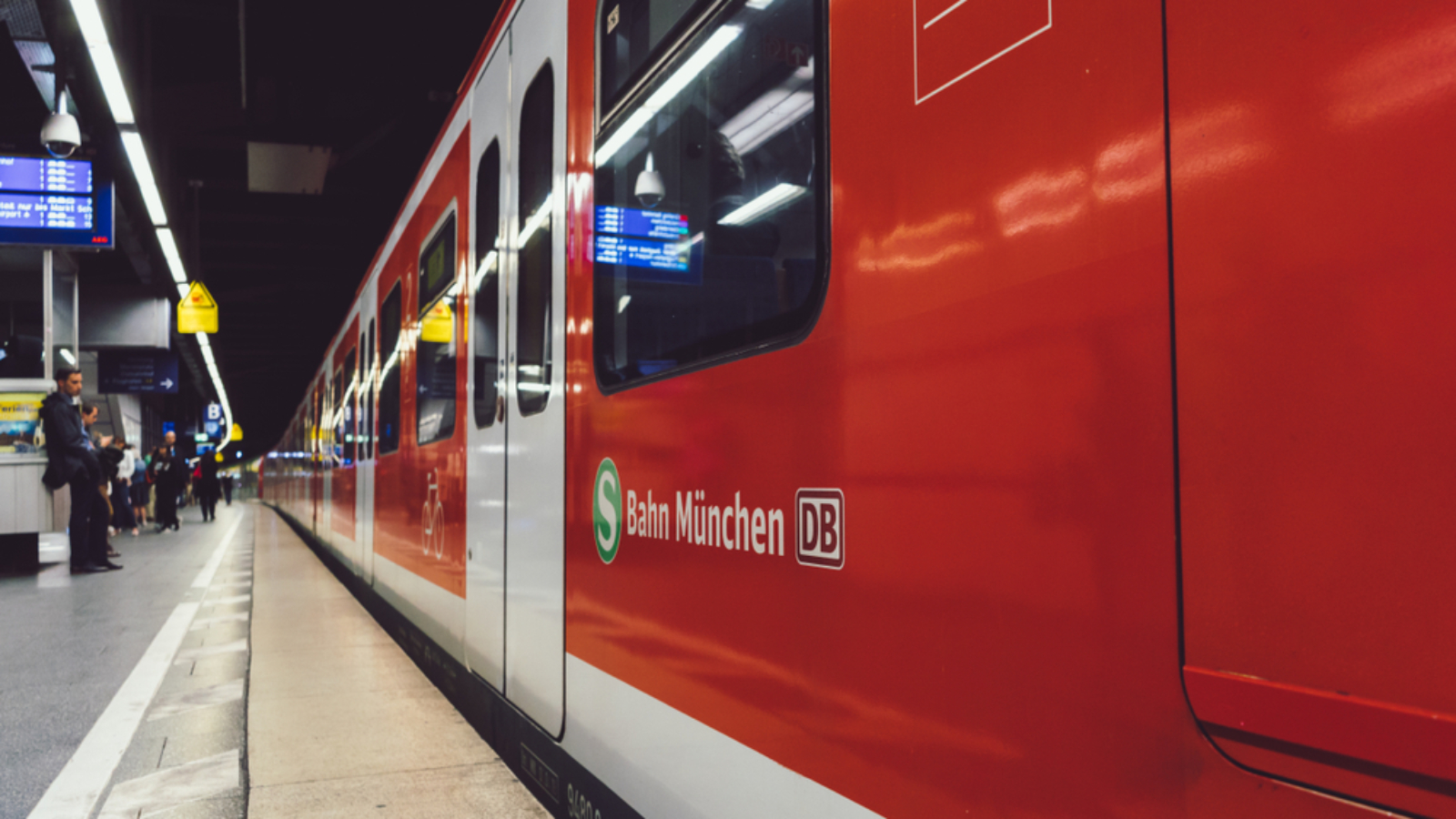 Munich,,Germany,-,Sep.,19,,2019:,Public,Transportation,Train,S-bahn