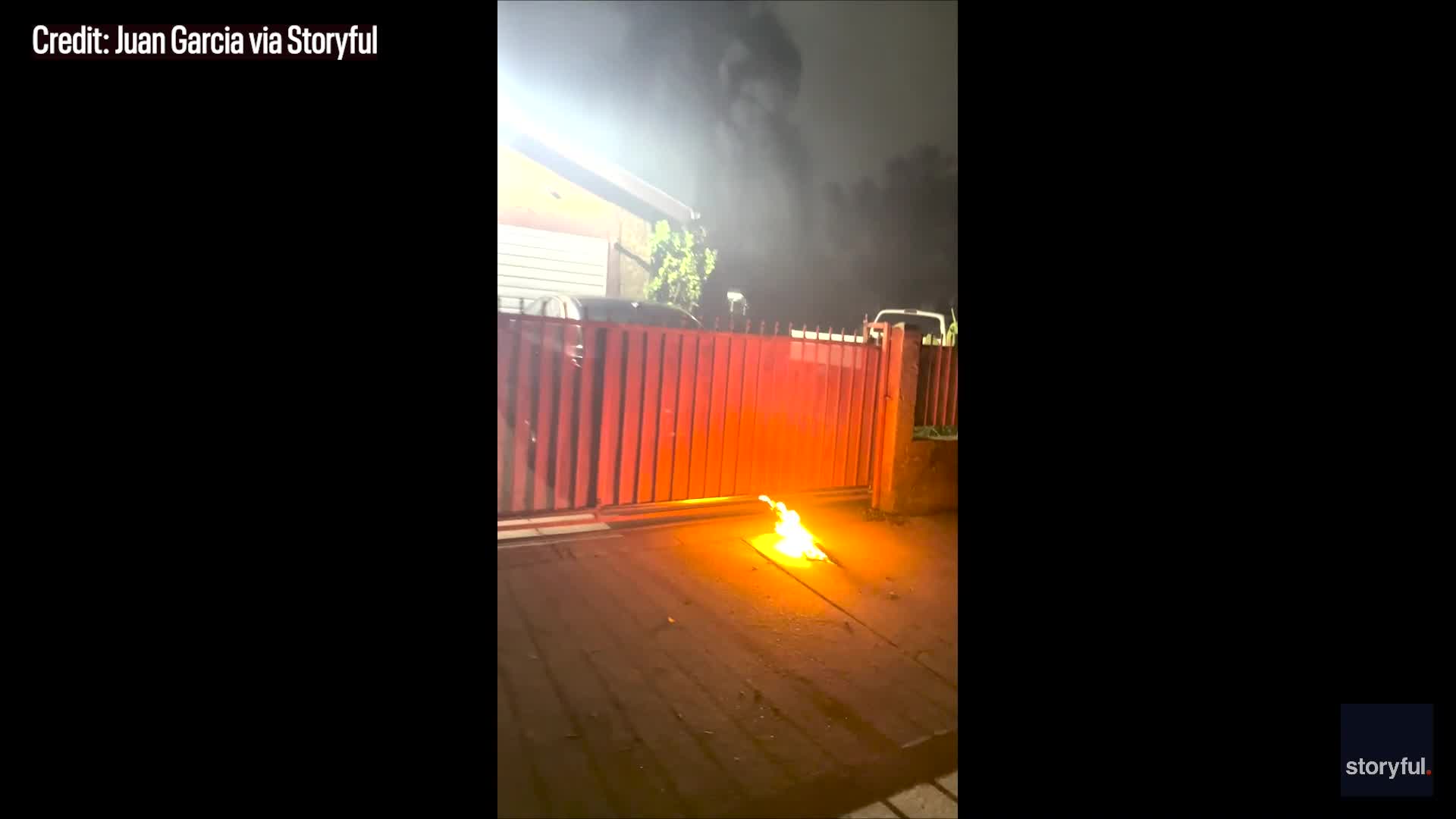 Major fireworks explosion causes chaos in LA neighborhood